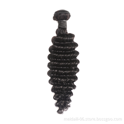 Indian virgin 9a raw deep curly cuticle aligned hair